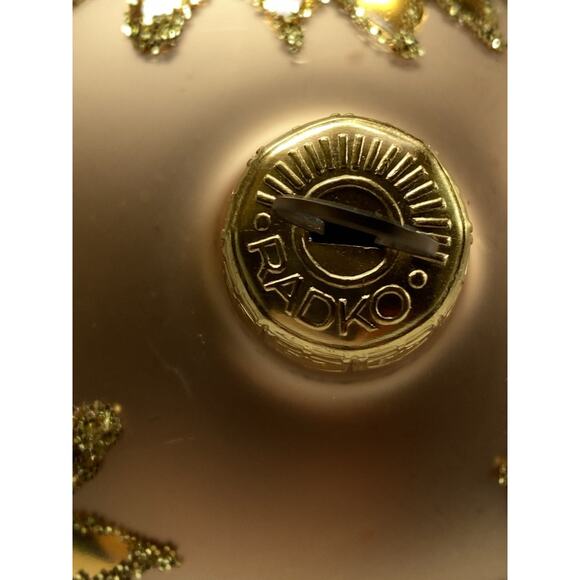 Christopher Radko Vincent’s Prize Sunflower Ornament 1996 Retired Vintage - Picture 5 of 7